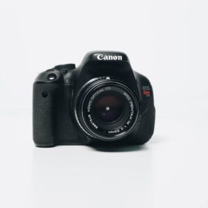 Camera on a table