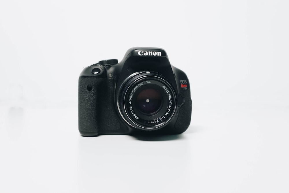 Camera on a table