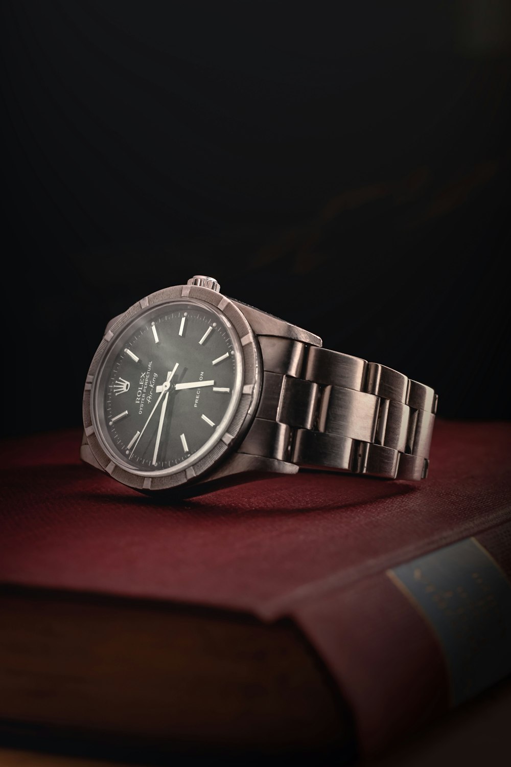 Wrist watch close up