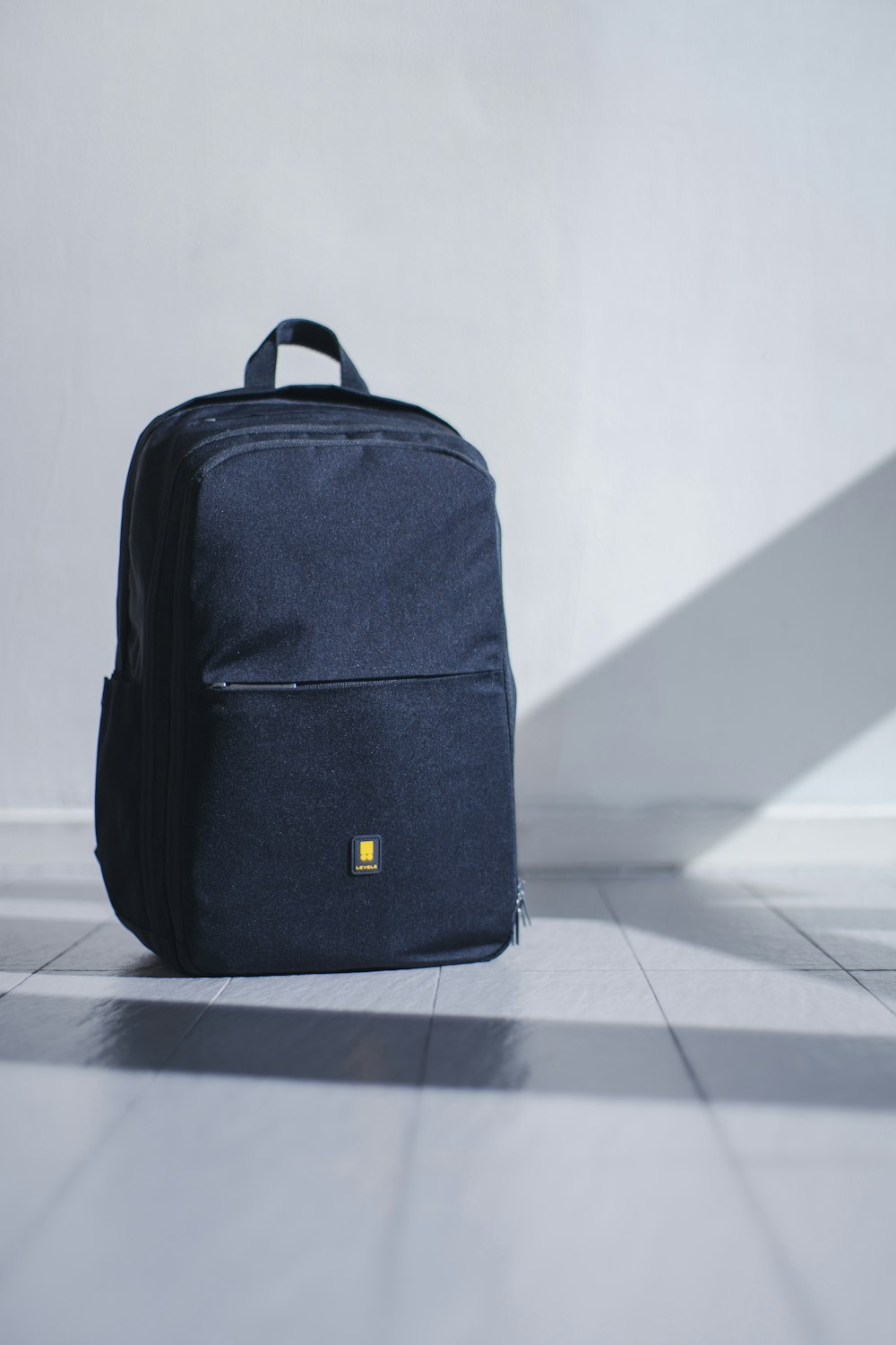 Leather goods flat lay