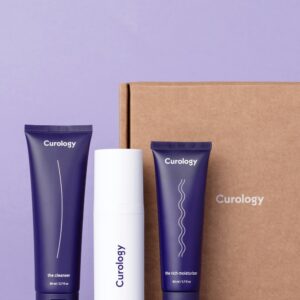 Cosmetic serum products flat lay