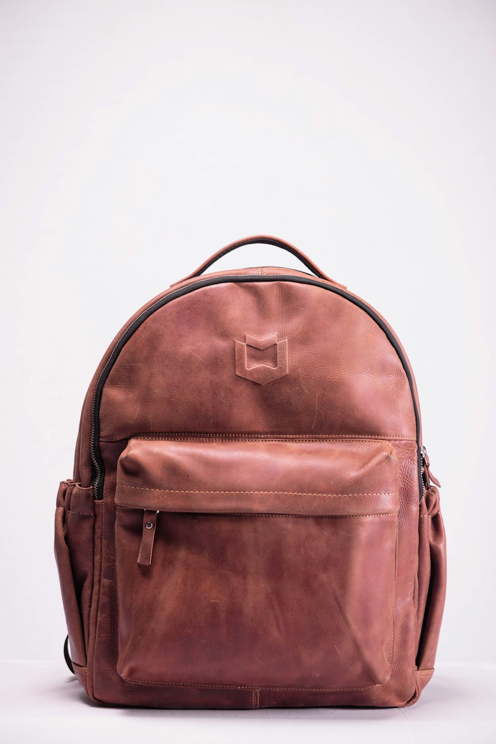 Travel backpack in nature